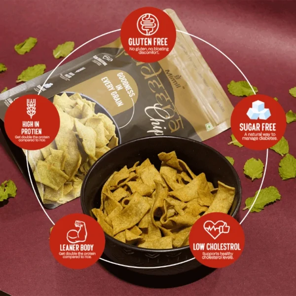 Millet Pudina Chips