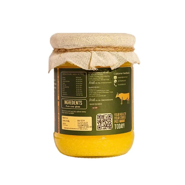 A2 Cow Pure Ghee 500ML